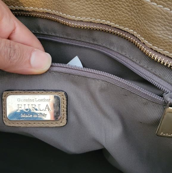 Beautiful Furla Tan Genuin leather Tote bag - Picture 14 of 16